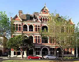 Queen Bess Row in East Melbourne