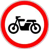 3.5 The movement of motorcycles is prohibited