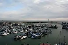 Image 91 Credit: Craig BassRamsgate Harbour constructed between 1749 and 1850, has the unique distinction of being the only Royal Harbour in the United Kingdom.

More about Port Ramsgate...
 (from Portal:Kent/Selected pictures)