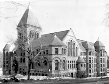 Redpath Library Building, (1893) Romanesque style, McGill University