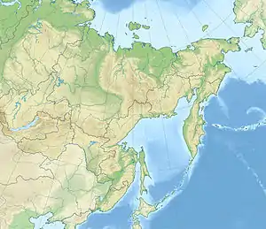 Vernadskii Ridge is located in Far Eastern Federal District