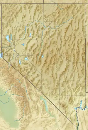 Poker Brown Mountains is located in Nevada