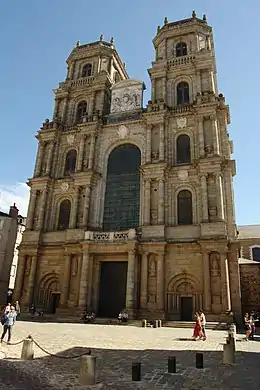 Saint Peter cathedral in Rennes.