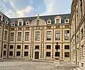 Courtyard of former Hôtel Tubeuf, on rue des Petits-Champs