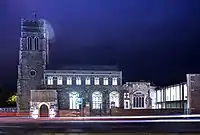 St Mary-at-the-Quay Church, Key Street at Night