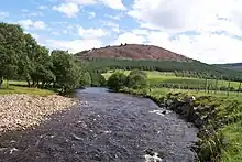 The River Clunie  near Braemar.