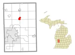 Location within Kent County