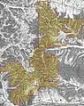 Map of Rockwoods Range, Greensfelder County Park, and Rockwoods Reservation