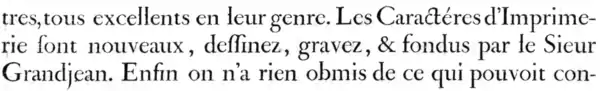 The Romain du roi, the first "transitional" typeface