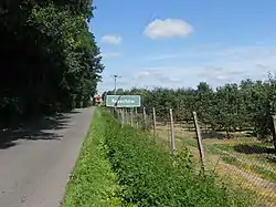 Street in Rosochów, Poland