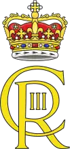 A logo with "CR III" and a crown