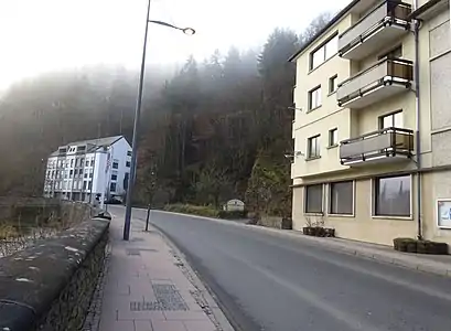 Hotel Claravallis (right)