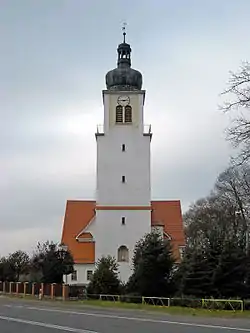 Virgin Mary Queen of the Rosary church in Rytel