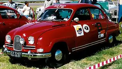 Pre-1965 Saab 96-based Sport with short nose