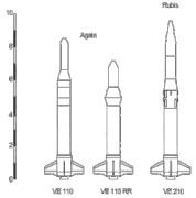 Agate and Rubis rockets