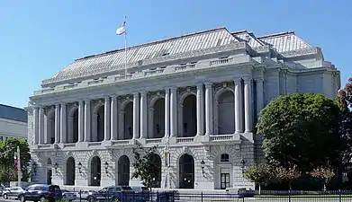 The San Francisco War Memorial Opera House by Arthur Brown Jr. (1932)