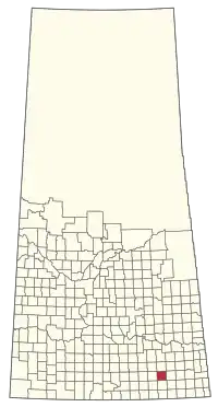 Location of the RM of Griffin No. 66 in Saskatchewan