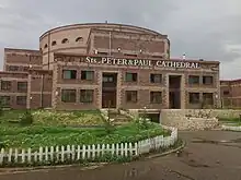 Saints Peter and Paul Cathedral in Ulaanbaatar, see of the Apostolic Prefecture of Ulaanbaatar of the Catholic Church.