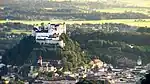 Hohensalzburg Fortress and Salzburg, view from "Gersberg Alm"