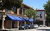 Shops at Higuera and Chorro streets in downtown San Luis