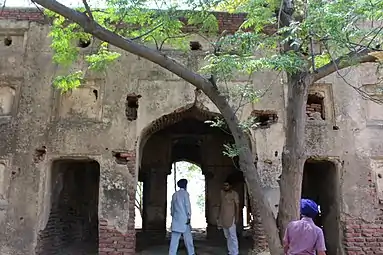 Sarai constructed by Lakhi Rai Banjara In mid 17th century