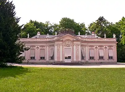 Amalienburg pavilion in Munich by François de Cuvilliés (1734–1739)