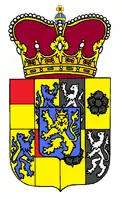 Fürst von Schwarzburg, arms with a Fürsten crown.