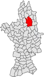 Location in Olt County