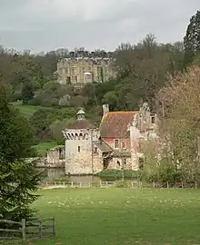 Image 70Credit: Tony HobbsScotney Castle is a country house with gardens in the valley of the River Bewl in Kent, England. More about Scotney Castle... (from Portal:Kent/Selected pictures)