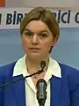 Selin Sayek Böke, Member of Parliament for İzmir's second electoral district and deputy leader of the CHP responsible for economic policy