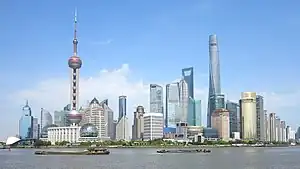 Lujiazui from the Bund