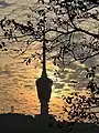 Shenzhen TV Tower under sunset