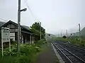 The station platforms in June 2009