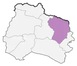 Location of Shirvan County in North Khorasan province