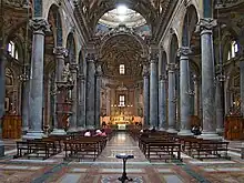 Apse in San Giuseppe dei Teatini church.