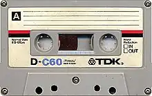 Cassette tapes used for music listening and operating the Sony Walkman were popular in the decade.