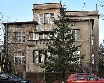 Villa at 1 Sielanka, corner with Markwarta street