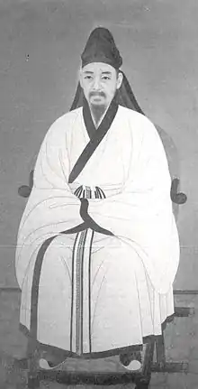 Yi I (1536-1584): Entered in 1558. Munmyo Baehyang (Hangul: 문묘배향; Hanja: 文廟配享). Wrote The Essentials of the Studies of the Sages (Hangul: 성학집요, Hanja: 聖學輯要). Philosopher who sophisticated the Joseon Dynasty's neo-Confucianism.