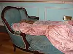 The Sleeping Beauty is the oldest existing figure on display. It was modeled after Madame du Barry. She appears asleep and a device in her chest makes it seem as if she were breathing.