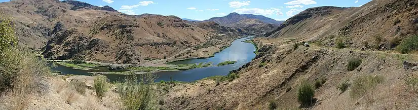 Snake River near Oxbow, Oregon