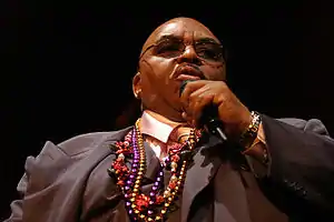 Solomon Burke performing on April 19, 2008