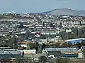 Greenock High School and Glenburn School can be seen in this view