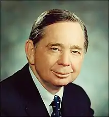 Carl Albert, former Speaker of the United States House of Representatives