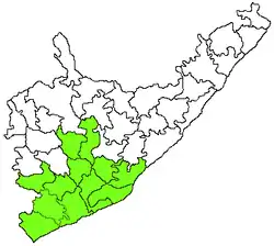 Srikakulam revenue division in Srikakulam district