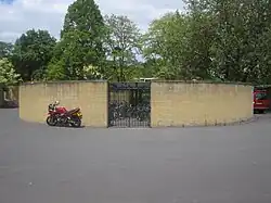 The college's Grade I listed bike shed