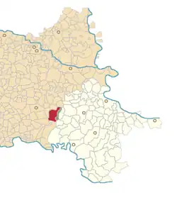 Location of Stari Mikanovci