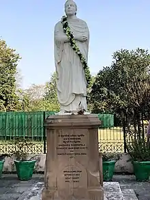 Statue of Angarika Dharamapalan in Sarnath