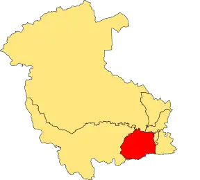 Location of the ward