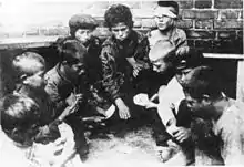 Image 85Street children during the Russian Civil War (from Russian Civil War)