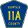 County Route 11A marker